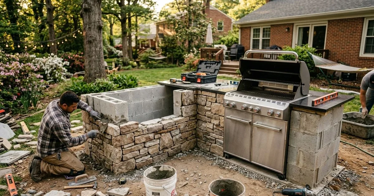 Outdoor kitchen cost guide for Raleigh homeowners