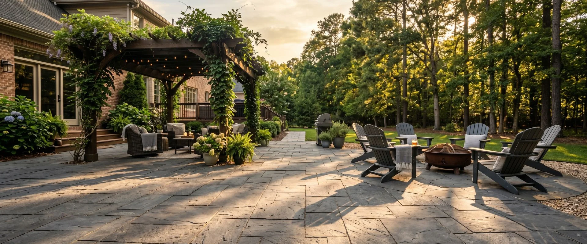 Hardscaping services in Durham